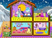 play Princess Christmas Doll House