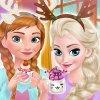 play Frozen Sisters Cozy Time