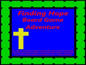 Finding Hope Board Game Adventure