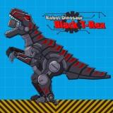 Robot Dinosaur Black T-Rex