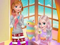 play Frozen Sisters - Cozy Time
