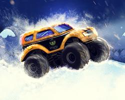 play Monster Truck Winter Jumps