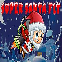 play Super Santa Fly