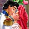 Mermaid Princess Mistletoe Kiss