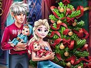 play Elsa Family Christmas