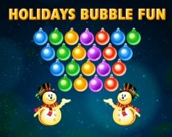 play Holidays Bubble Fun