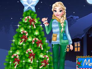 play Frozen Christmas Tree