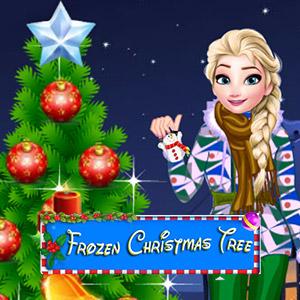 play Frozen Christmas Tree