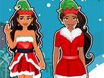 Elena And Moana Christmas Shopping game