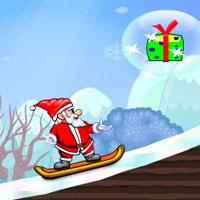 play Super Santa Skiing