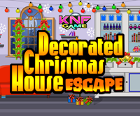 play Decorated Christmas House Escape