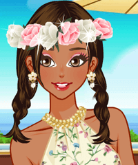 South Hemisphere Vacation Dress Up Game