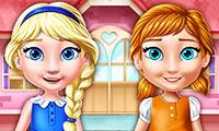 play Ellie And Annie: Doll House