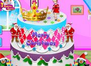 play Princess Christmas Cake