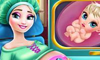 play Ice Queen Pregnant Check-Up