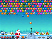 play Santa Bubble Shooting Game