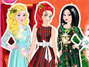 play Princess Christmas Photo