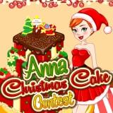 play Anna Christmas Cake Contest