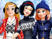 play Princesses Winter Fun