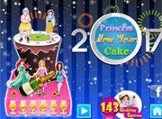 play Princess New Year Cake