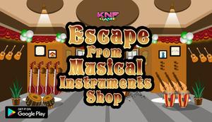 play Escape From Musical Instruments Shop