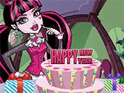Monster High New Year Cake Decor game
