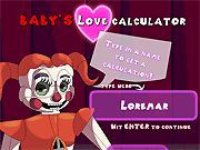 play Baby'S Love Calculator Game