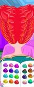 play Mermaid Princess Short Hair Braids