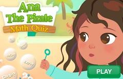 Ana The Pirate Math Quiz