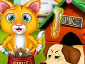 play Naughty Kitty Slacking 11059 - Free Game At Playpink.Com