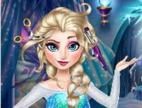 play Elsa Frozen Haircut - Free Game At Playpink.Com