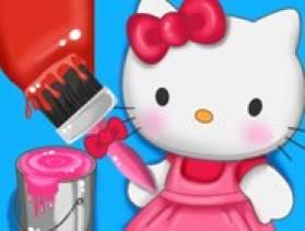 Hello Kitty House Makeover - Free Game At Playpink.Com