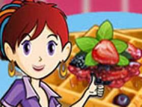 play French Waffles: Sara'S Cooking Class - Free Game At Playpink.Com