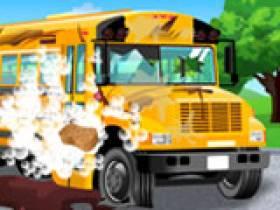 play School Bus Car Wash - Free Game At Playpink.Com