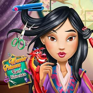 play Warrior Princess Real Haircuts