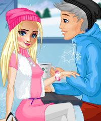 Elsa Romantic Date Dress Up Game