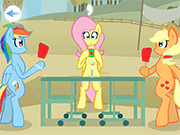 Iron Pony Table Tennis Game