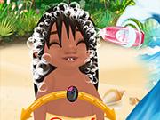 play Baby Moana Gets Tidy