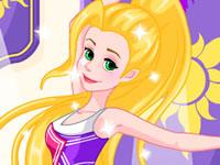 play Rapunzel Cheerleader Tryouts