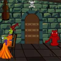play Green Witch House Escape
