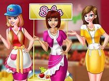 play Super Market Promoter Girls