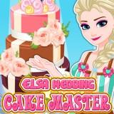 play Elsa Wedding Cake Master