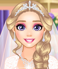 Rapunzel Dream Wedding Make Up Game