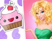 play Disney Princesses Postcard Maker