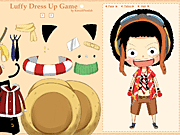 play Luffy Dress Up Game