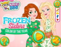 play Frozen Sisters Color Of The Year
