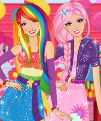 Barbie Meets Equestria Girls Dress Up Game