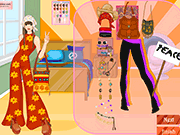 play 70'S Fashion Dress Up Game