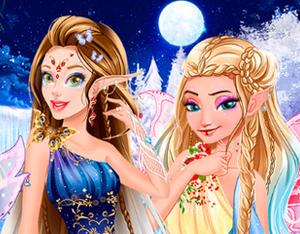play Winter Fairies Princesses