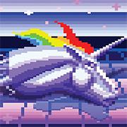 Retro Unicorn Attack